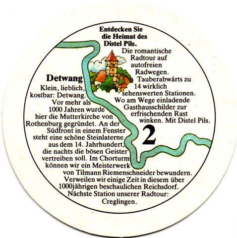 tauberbischofsheim tbb-bw distel entdecken II 2b (rund215-2 detwang)